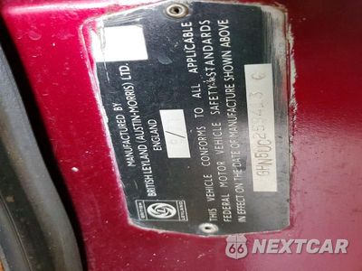 Zdjęcie 12 z 12 samochodu: 1972 MG MGB VIN:GHN5UC259413G - miniatura