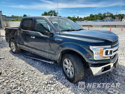 Czwarte zdjęcie samochodu z boku: 2018 FORD F150 SUPERCREW VIN:1FTEW1EP9JKE35704 - miniatura