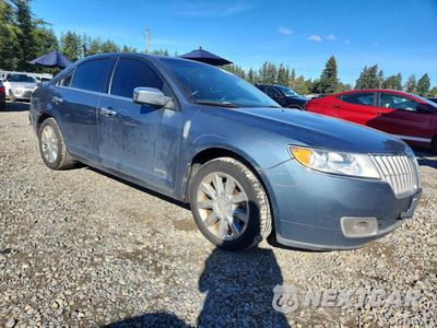 Czwarte zdjęcie samochodu z boku: 2012 LINCOLN MKZ HYBRID VIN:3LNDL2L30CR821335 - miniatura