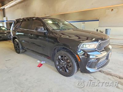 Czwarte zdjęcie samochodu z boku: 2021 DODGE DURANGO GT VIN:1C4RDJDG0MC574725 - miniatura
