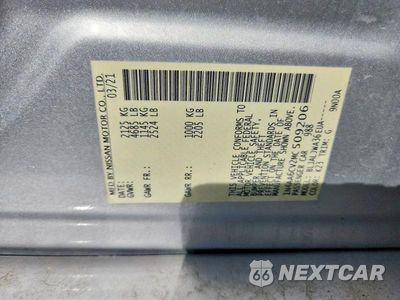 Zdjęcie 12 z 12 samochodu: 2021 NISSAN MAXIMA SV VIN:1N4AA6CV2MC509206 - miniatura