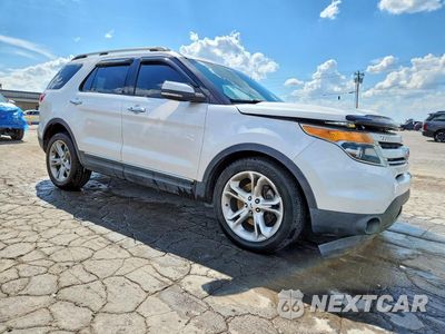 Czwarte zdjęcie samochodu z boku: 2015 FORD EXPLORER LIMITED VIN:1FM5K7F82FGB07097 - miniatura