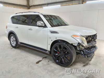 Czwarte zdjęcie samochodu z boku: 2017 NISSAN ARMADA PLATINUM VIN:JN8AY2NF8H9302427 - miniatura