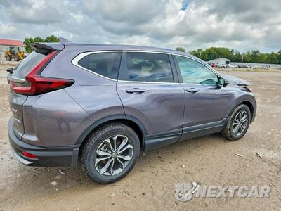Trzecie zdjęcie samochodu z tyłu: 2021 HONDA CR-V EX VIN:7FART6H57ME026043 - miniatura