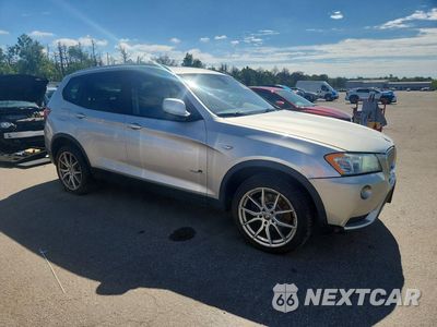Czwarte zdjęcie samochodu z boku: 2013 BMW X3 XDRIVE28I VIN:5UXWX9C59D0A22636 - miniatura