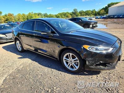Czwarte zdjęcie samochodu z boku: 2018 FORD FUSION SE VIN:3FA6P0HD0JR220906 - miniatura