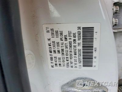 Zdjęcie 12 z 12 samochodu: 2012 HONDA ACCORD EX VIN:1HGCP2F77CA002692 - miniatura