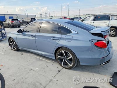 Drugie zdjęcie samochodu z przodu: 2022 HONDA ACCORD SPORT VIN:1HGCV1F32NA087652 - miniatura