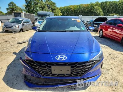 Piąte zdjęcie samochodu w środku: 2021 HYUNDAI ELANTRA SEL VIN:5NPLM4AG8MH041361 - miniatura