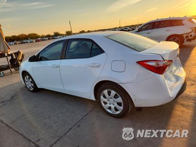 Drugie zdjęcie samochodu z przodu: 2016 TOYOTA COROLLA LE VIN:2T1BURHEXGC591472 - miniatura