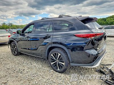 Drugie zdjęcie samochodu z przodu: 2022 TOYOTA HIGHLANDER XSE VIN:5TDJZRBH2NS196836 - miniatura