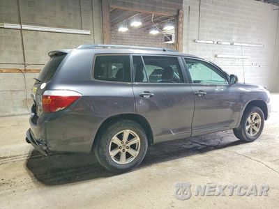 Trzecie zdjęcie samochodu z tyłu: 2010 TOYOTA HIGHLANDER BASE VIN:5TDZK3EH2AS005894 - miniatura
