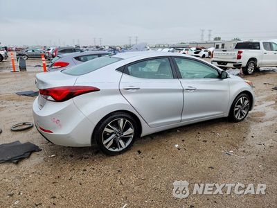 Trzecie zdjęcie samochodu z tyłu: 2015 HYUNDAI ELANTRA LIMITED VIN:KMHDH4AE5FU234286 - miniatura