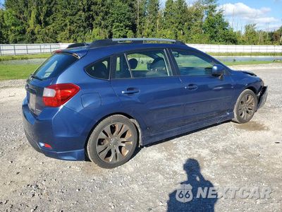Trzecie zdjęcie samochodu z tyłu: 2013 SUBARU IMPREZA SPORT PREMIUM VIN:JF1GPAL62D2813291 - miniatura