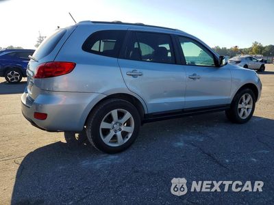 Trzecie zdjęcie samochodu z tyłu: 2007 HYUNDAI SANTA FE SE VIN:5NMSH13EX7H053054 - miniatura