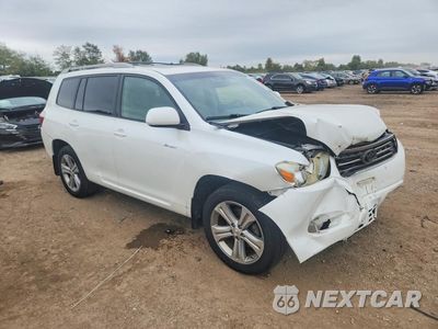 Czwarte zdjęcie samochodu z boku: 2009 TOYOTA HIGHLANDER SPORT VIN:JTEES43A092132751 - miniatura