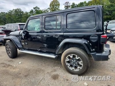 Drugie zdjęcie samochodu z przodu: 2024 JEEP WRANGLER SAHARA VIN:1C4PJXEG0RW264632 - miniatura