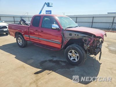 Czwarte zdjęcie samochodu z boku: 2000 TOYOTA TUNDRA SR5 VIN:5TBRT3418YS006973 - miniatura
