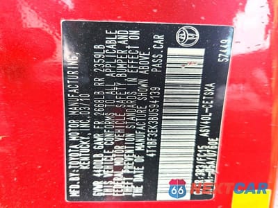 Zdjęcie 12 z 12 samochodu: 2011 TOYOTA CAMRY SE VIN:4T1BF3EK3BU594139 - miniatura