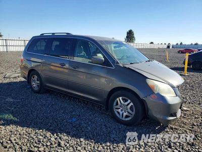 Czwarte zdjęcie samochodu z boku: 2007 HONDA ODYSSEY EXL VIN:5FNRL38637B426317 - miniatura