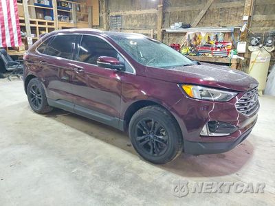 Czwarte zdjęcie samochodu z boku: 2019 FORD EDGE SEL VIN:2FMPK4J90KBB75066 - miniatura