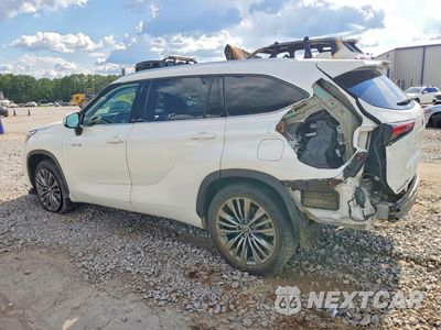 Drugie zdjęcie samochodu z przodu: 2021 TOYOTA HIGHLANDER HYBRID PLATINUM VIN:5TDFARAH8MS008754 - miniatura