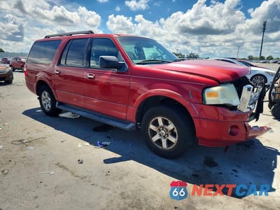 Czwarte zdjęcie samochodu z boku: 2009 FORD EXPEDITION EL XLT VIN:1FMFK155X9LA07902 - miniatura