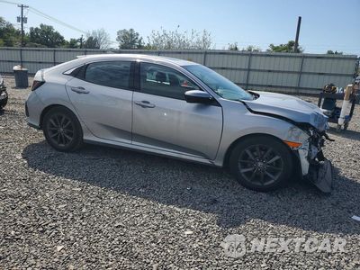 Czwarte zdjęcie samochodu z boku: 2021 HONDA CIVIC EX VIN:SHHFK7H68MU424229 - miniatura