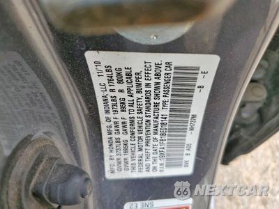 Zdjęcie 12 z 12 samochodu: 2011 HONDA CIVIC EX VIN:19XFA1F81BE018141 - miniatura