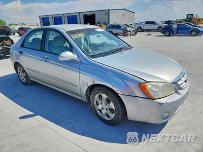Czwarte zdjęcie samochodu z boku: 2006 KIA SPECTRA EX VIN:KNAFE121X65348937 - miniatura