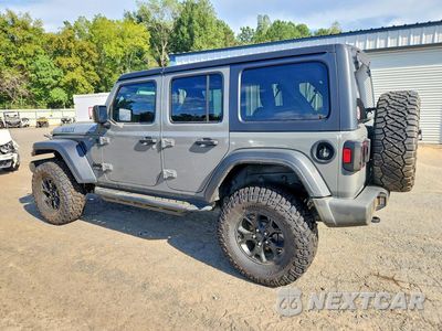 Drugie zdjęcie samochodu z przodu: 2021 JEEP WRANGLER UNLIMITED SPORT VIN:1C4HJXDN3MW741633 - miniatura