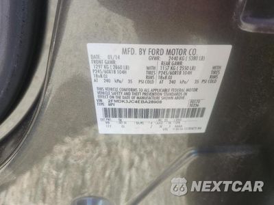 Zdjęcie 13 z 13 samochodu: 2014 FORD EDGE SEL VIN:2FMDK3JC4EBA28908 - miniatura