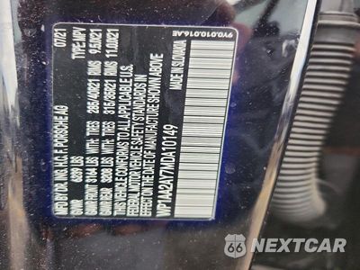 Zdjęcie 12 z 12 samochodu: 2021 PORSCHE CAYENNE VIN:WP1AA2AY7MDA10149 - miniatura