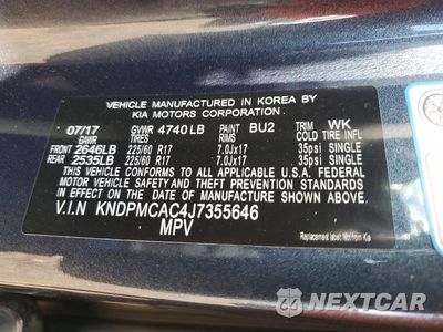 Zdjęcie 13 z 13 samochodu: 2018 KIA SPORTAGE LX VIN:KNDPMCAC4J7355646 - miniatura