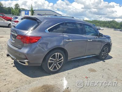 Trzecie zdjęcie samochodu z tyłu: 2018 ACURA MDX ADVANCE VIN:5J8YD4H86JL024782 - miniatura