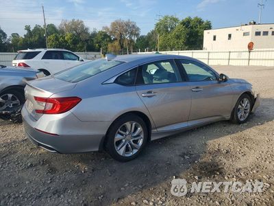 Trzecie zdjęcie samochodu z tyłu: 2020 HONDA ACCORD LX VIN:1HGCV1F10LA079819 - miniatura