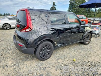 Trzecie zdjęcie samochodu z tyłu: 2020 KIA SOUL LX VIN:KNDJ23AU9L7060145 - miniatura