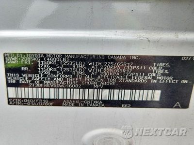Zdjęcie 12 z 12 samochodu: 2013 TOYOTA RAV4 LE VIN:2T3BFREV5DW016082 - miniatura
