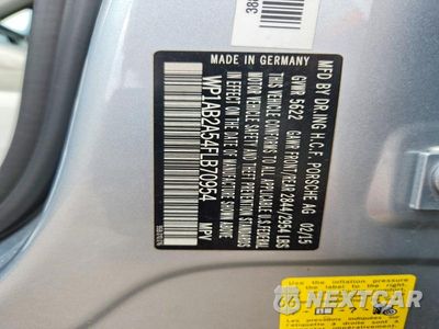 Zdjęcie 12 z 12 samochodu: 2015 PORSCHE MACAN S VIN:WP1AB2A54FLB70954 - miniatura