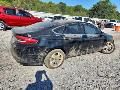 Trzecie zdjęcie samochodu z tyłu: 2018 FORD FUSION SE VIN:3FA6P0HD4JR212677 - miniatura