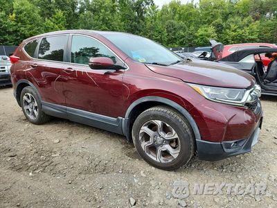 Czwarte zdjęcie samochodu z boku: 2019 HONDA CR-V EX VIN:7FARW2H58KE001875 - miniatura