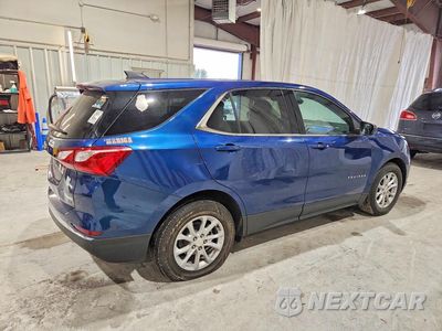 Trzecie zdjęcie samochodu z tyłu: 2020 CHEVROLET EQUINOX LT VIN:3GNAXKEV7LL195349 - miniatura
