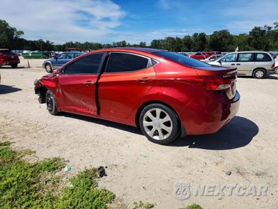 Drugie zdjęcie samochodu z przodu: 2013 HYUNDAI ELANTRA LIMITED VIN:5NPDH4AE9DH250891 - miniatura