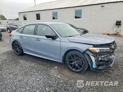 Czwarte zdjęcie samochodu z boku: 2022 HONDA CIVIC SPORT VIN:2HGFE2F58NH537875 - miniatura
