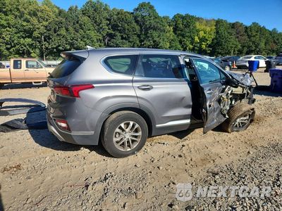 Trzecie zdjęcie samochodu z tyłu: 2020 HYUNDAI SANTA FE SEL VIN:5NMS33AD2LH152109 - miniatura