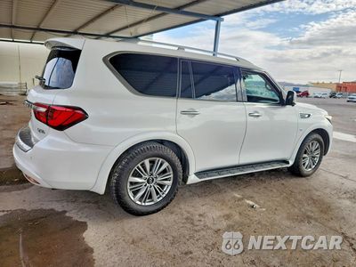 Trzecie zdjęcie samochodu z tyłu: 2018 INFINITI QX80 BASE VIN:JN8AZ2NF2J9665101 - miniatura