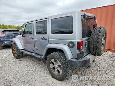 Drugie zdjęcie samochodu z przodu: 2017 JEEP WRANGLER UNLIMITED SAHARA VIN:1C4BJWEG9HL537894 - miniatura
