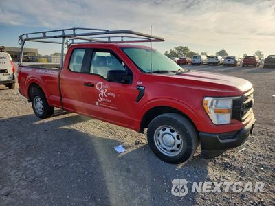 Czwarte zdjęcie samochodu z boku: 2022 FORD F150 SUPER CAB VIN:1FTEX1CP0NKE57418 - miniatura