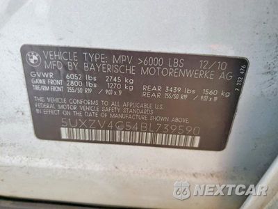 Zdjęcie 14 z 14 samochodu: 2011 BMW X5 XDRIVE35I VIN:5UXZV4C54BL739590 - miniatura
