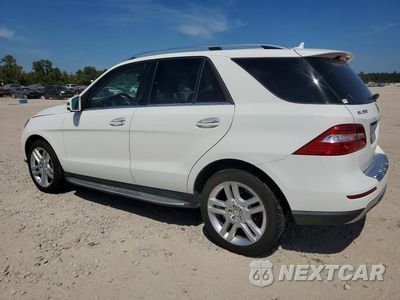 Drugie zdjęcie samochodu z przodu: 2014 MERCEDES-BENZ ML 350 VIN:4JGDA5JB8EA321731 - miniatura